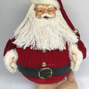 Vintage Silvestri Santa Claus 8" Height Christmas Ornament‎